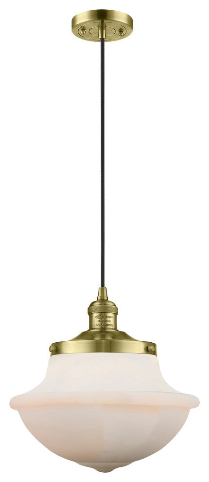 Innovations Lighting 201C-Ab-G542W-Led 1 Light Dimmable Led Pendant