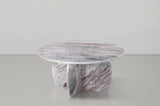 Formentera Marble Coffee Table, Brown, Coffee Table