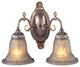ELK LIGHTING 082-As-Sq Elissa 2-Light Wall Sconce In Sandy Quartz