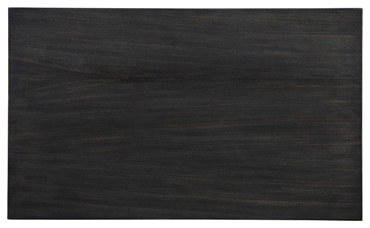 Small Buxton 4-Drawer Oak Chest, Charcoal