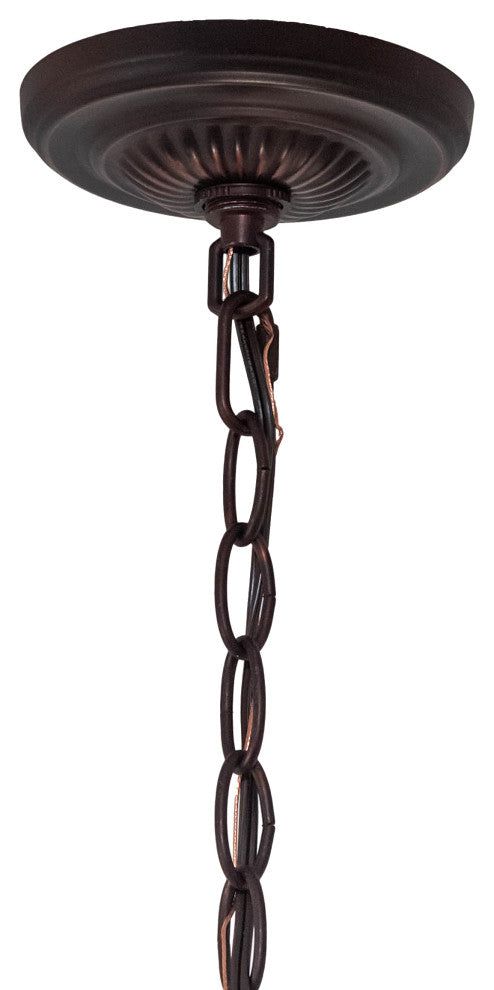 22 Wide Tiffany Hanginghead Dragonfly Inverted Pendant