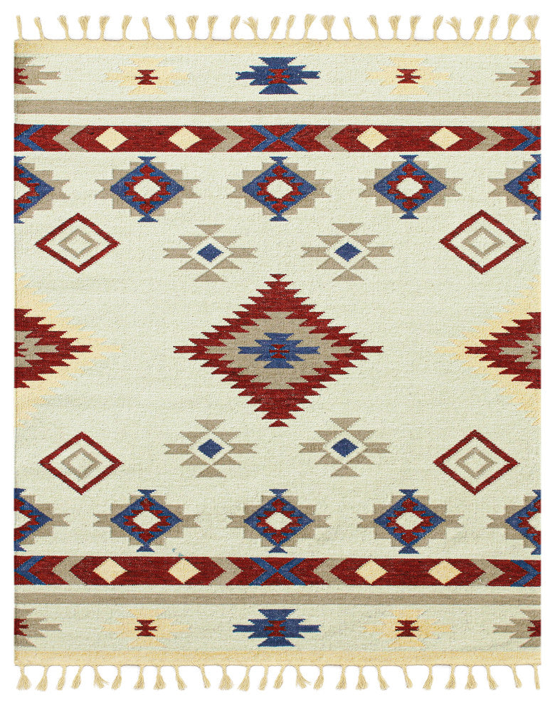 Artifacts Havasu Area Rug, Red, 9' x 12', Tribal