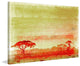 "Africa" Print on Canvas, 30"x20"