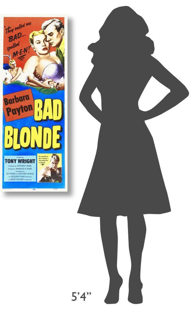"Bad Blonde" Stretched Canvas Giclee by Hollywood Photo Archive, 15x40"