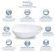 Transolid Pure, White, 29"x58"x23"
