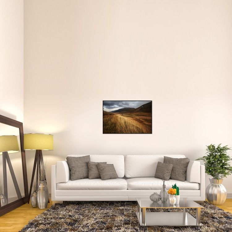 "Autumnal" Framed Canvas Giclee by Brin Ingibergsson-Bragi, 37x25"