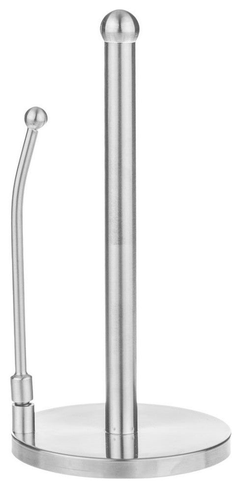 Jiallo Paper Towel Holder With Round Knob and Tension Arm