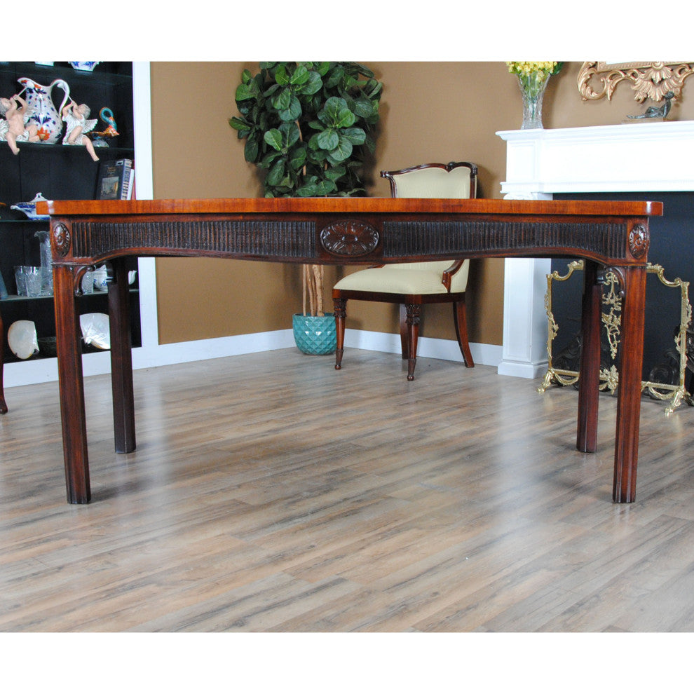NVIN0277, Niagara Furniture, Vintage Kittinger Mahogany Console