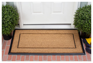 Calloway Mills The General Monogram Doormat, 24"x48", Letter S