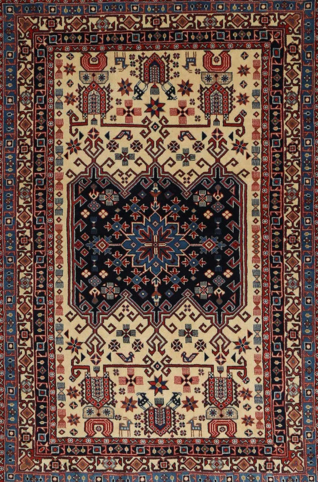 Ahgly Company Indoor Rectangle Traditional Area Rugs, 8' x 12'
