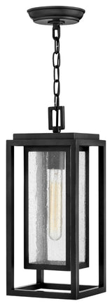 Hinkley Republic Medium Hanging Lantern, Black