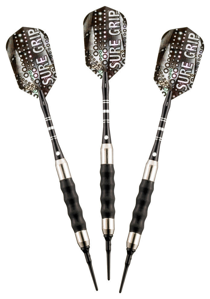 Viper Sure Grip Black Soft Tip Darts, 16 Grams