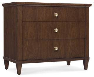 Archives Three-Drawer Nightstand
