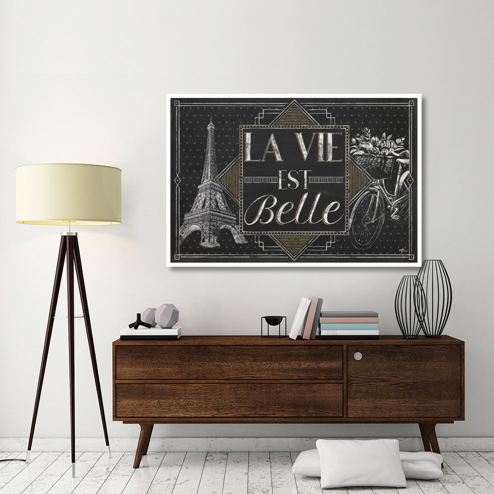 "Vive Paris II" Digital Paper Print by Janelle Penner, 62"x42"