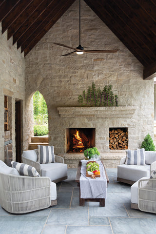 Hinkley Lighting 903660F-LDD Sculpt 60" 3 Blade Indoor / Outdoor - Matte Black