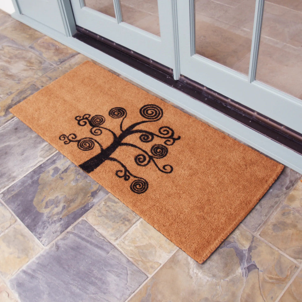 Rubber-Cal Country "Oversized" Front Door Mat Kit - 24" x 57" - 2 Door Mats