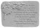 Botanical Garden Accent Stone, "My Mother Kept A Garden"