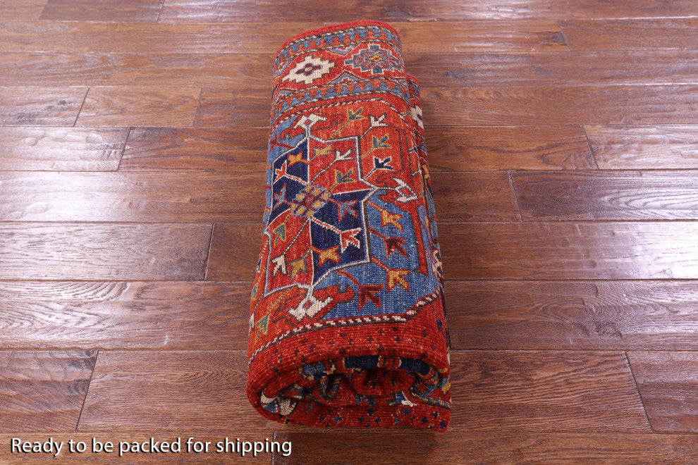 4' 11" X 6' 9" Hand-Knotted Bokhara Wool Rug - Q12682