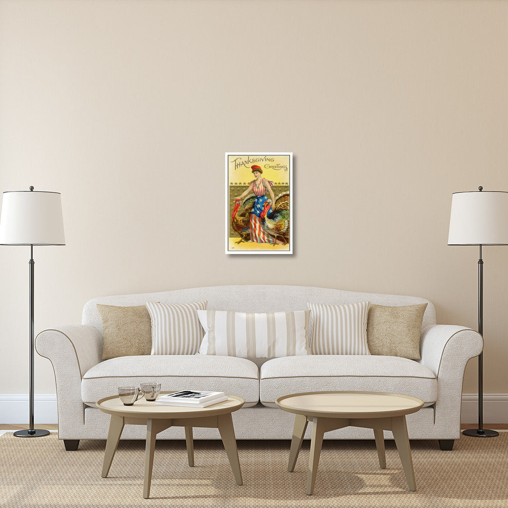 "Thanksgiving Fairy Litho" Canvas by Hollywood Photo Archive, 20x30"