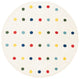 Safavieh Kids Collection, SFK101 Rug, Ivory, 3' Round