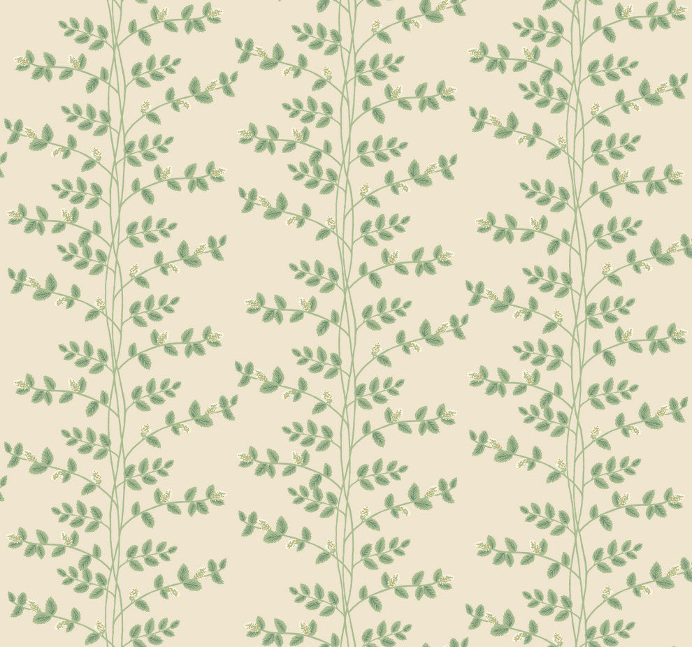 Climbing Vine Linen Wallpaper