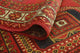 Fine Vintage Distressed Adriani Rust/Charcoal Runner, 4'6x12'6