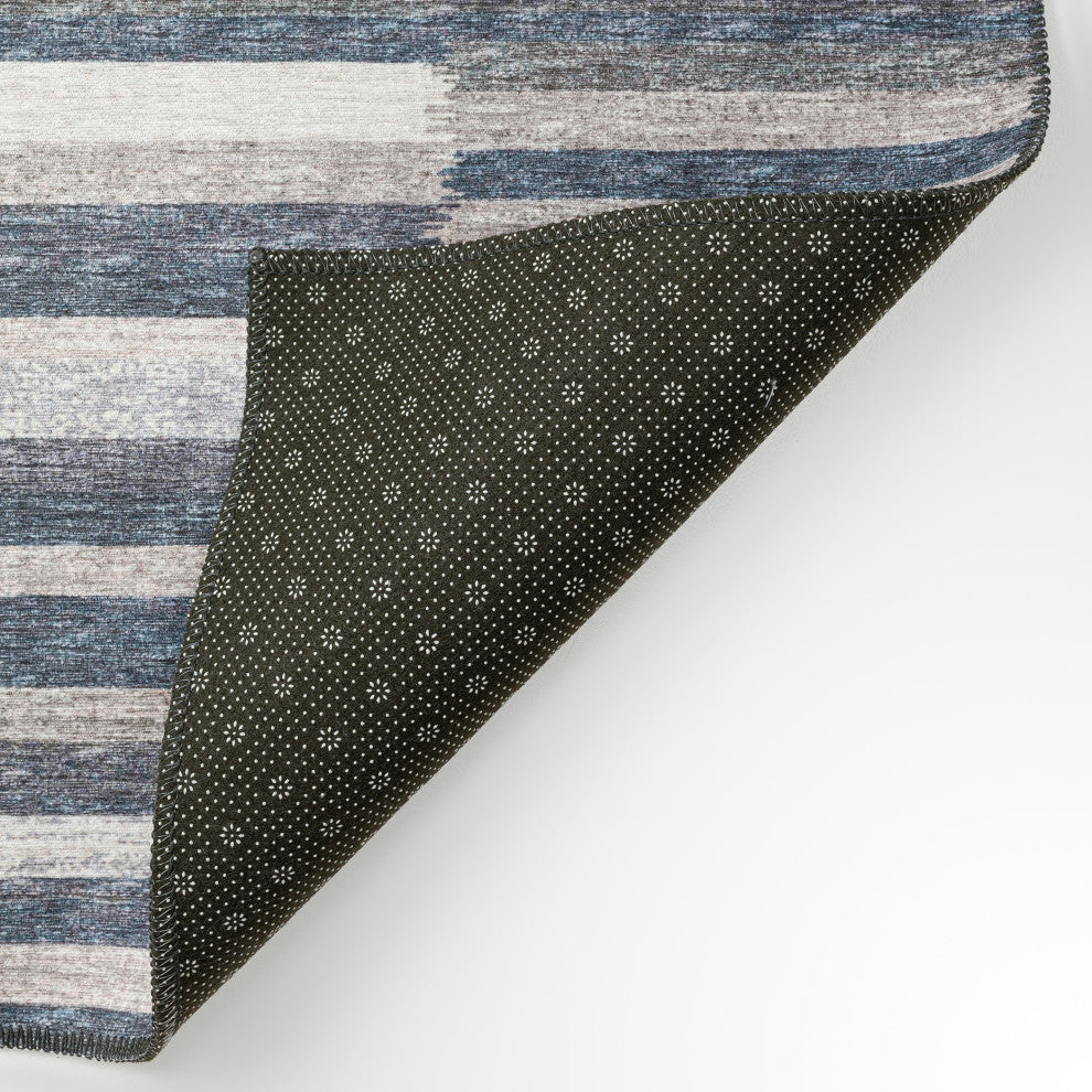 Indoor/Outdoor Sedona SN8 Slate Machine Washable 1'8" x 2'6" Rug