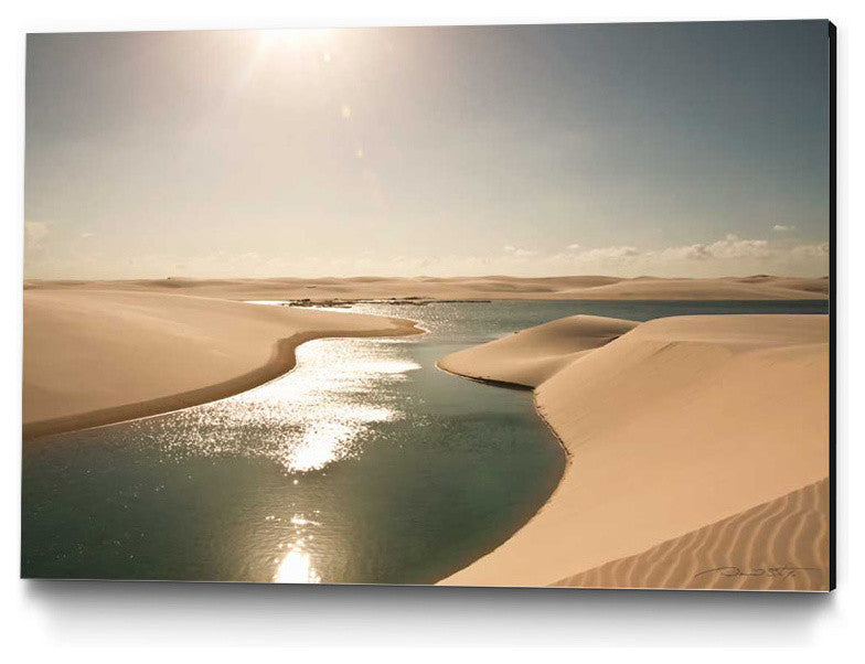 "Soft Sunset" Museum Mounted Canvas Print, 36"x24"