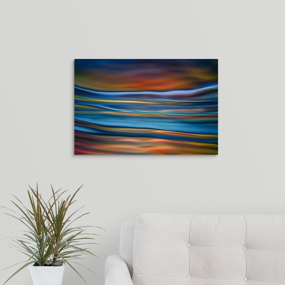 "Incoming Tide" Wrapped Canvas Art Print, 24"x16"x1.5"