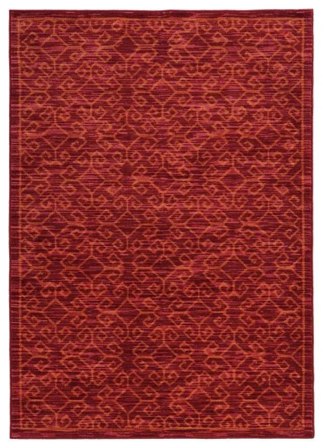Oriental Weavers Harper Casual 40249 Red, 7''10" Round