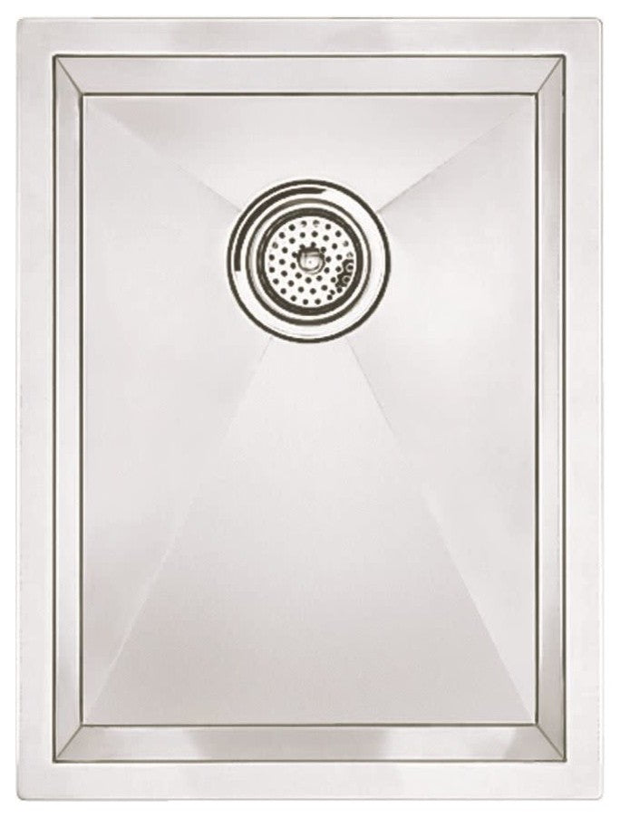 Blanco 516225 Precision R10 Small Single Bowl Stainless Steel - Satin Polished