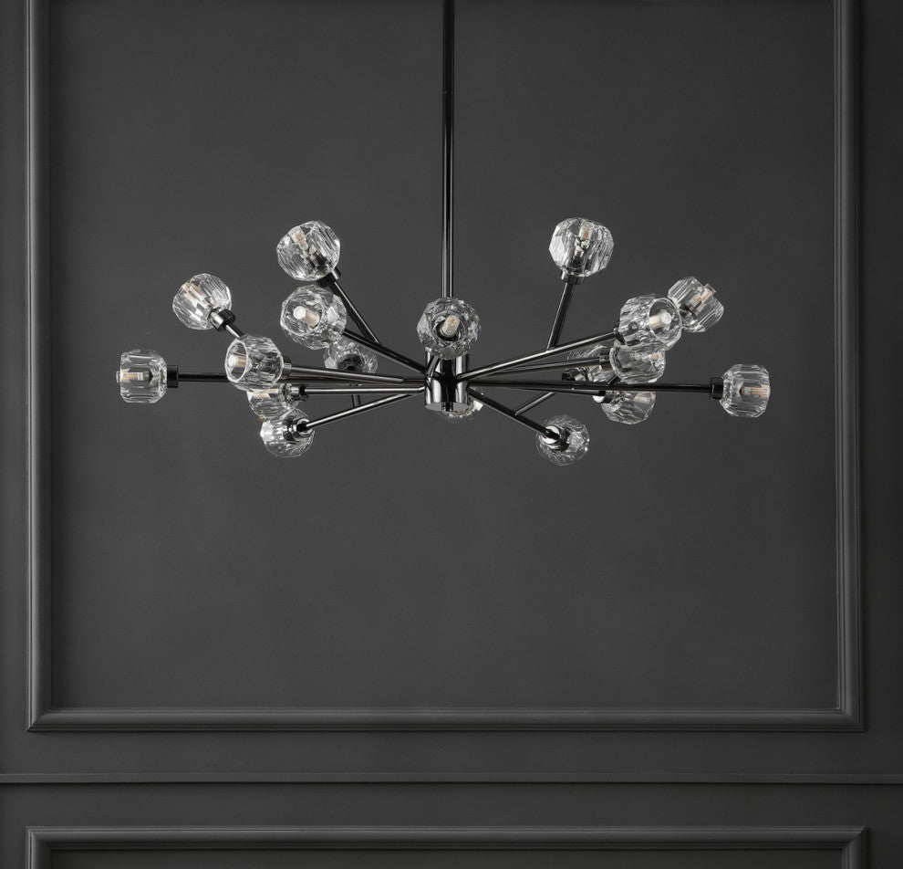 Safavieh Couture Breyer Crstal Chandelier Black