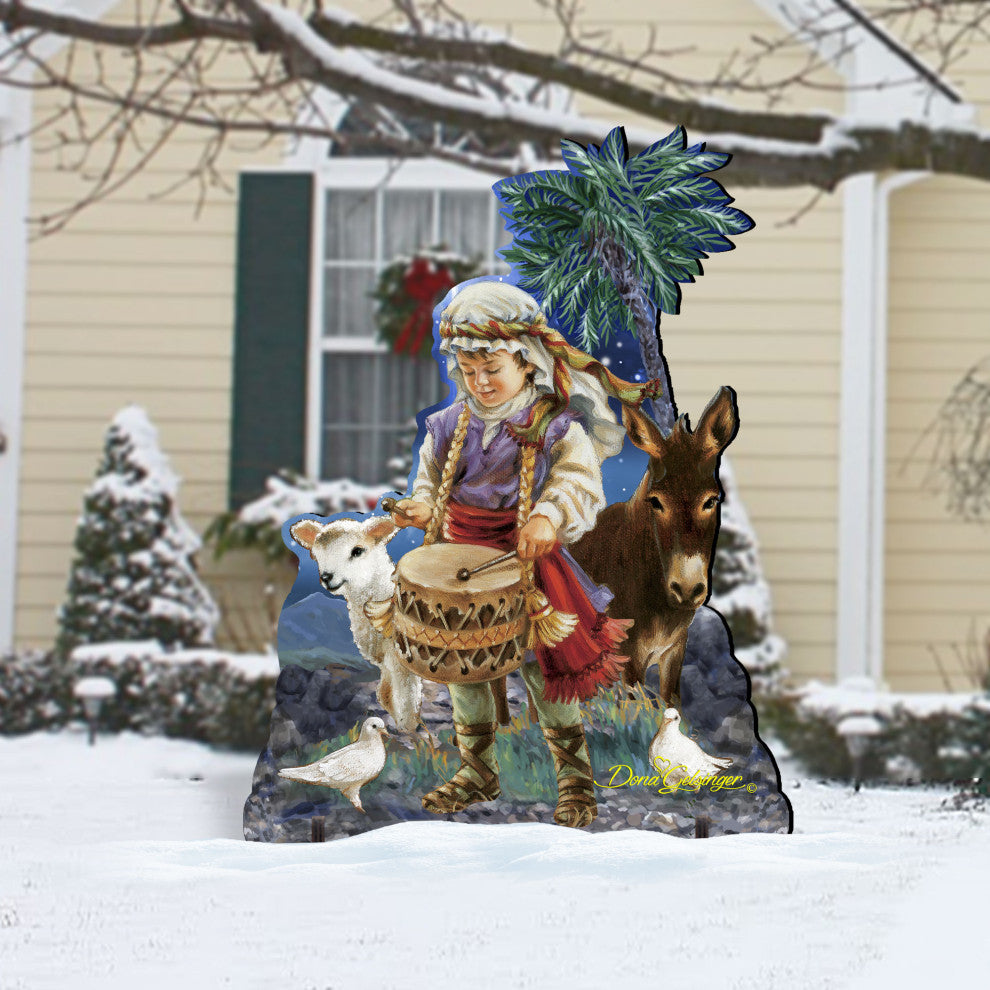 Little Drummer Boy Home and Outdoor Decor by Dona Gelsinger