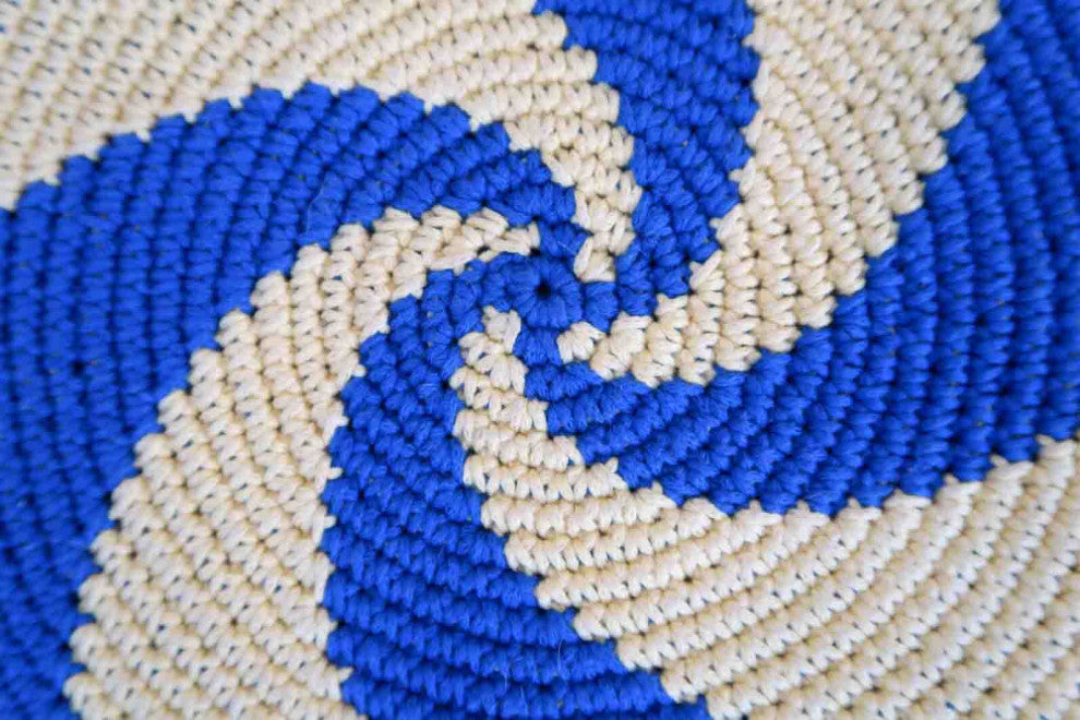 Handmade Contemporary ORA French Braided Rug 2.5', 77cm, 2021