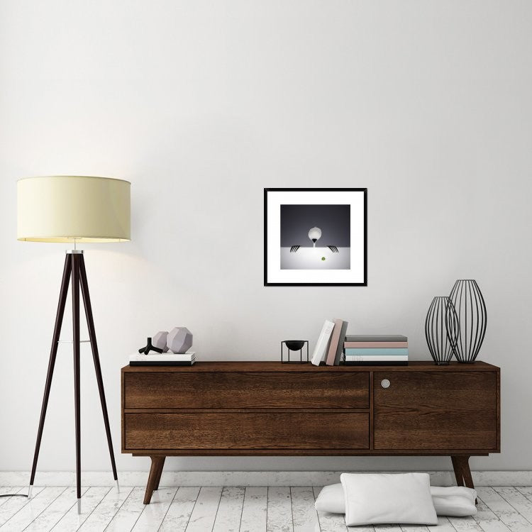 "Want You" Framed Digital Print by Wieteke De Kogel, 24x22"