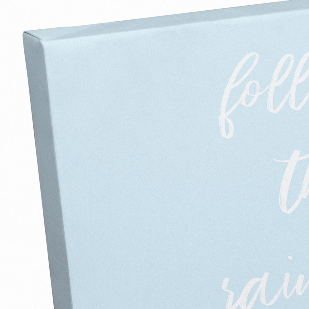 Follow The Rainbow 11x14 Canvas Wall Art