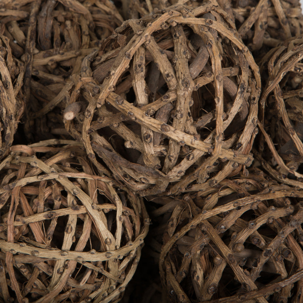 Vickerman Natural Botanicals Tail Ball., Natural, 4"