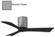 Matthews Fan, Irene-3H Ceiling Fan, Brushed Pewter, 42-Inch, Matte Black Blades