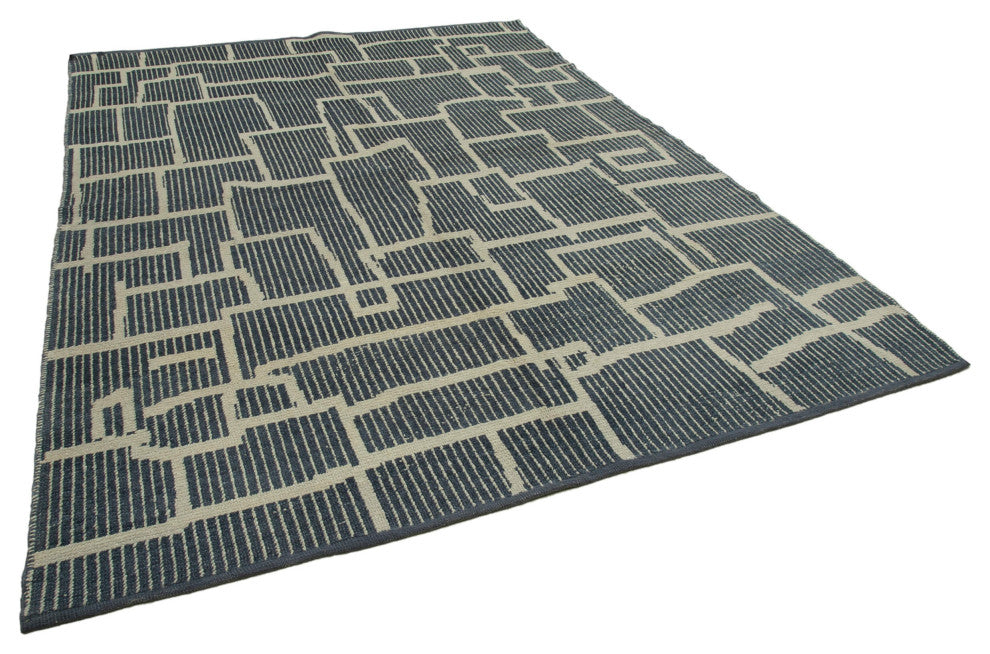 Rug N Carpet - Handmade Unique 7' 5'' x 9' 11'' Moroccan Area Rug