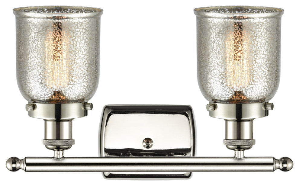 Innovations 916-2W-PN-G58 2-Light Bath Vanity Light, Polished Nickel