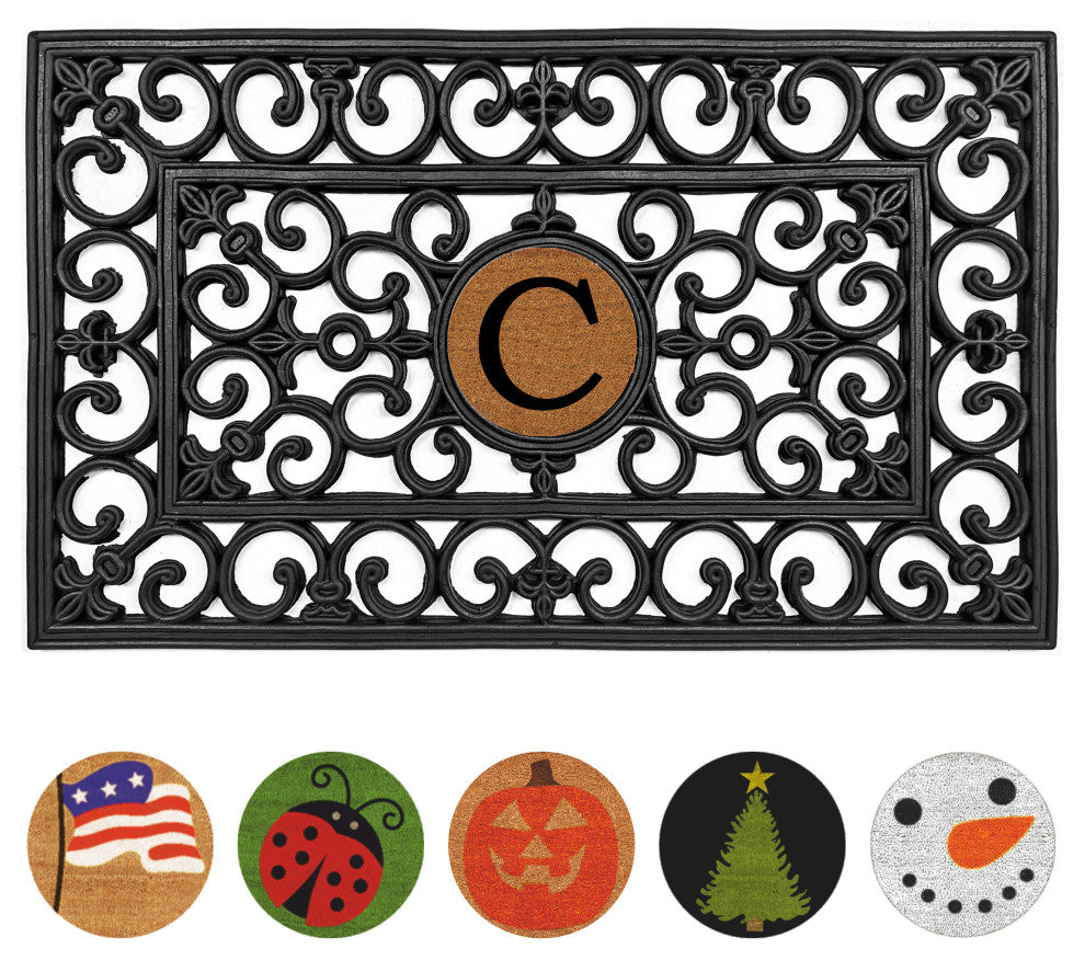 Calloway Mills SET Rubber Doormat , Set C