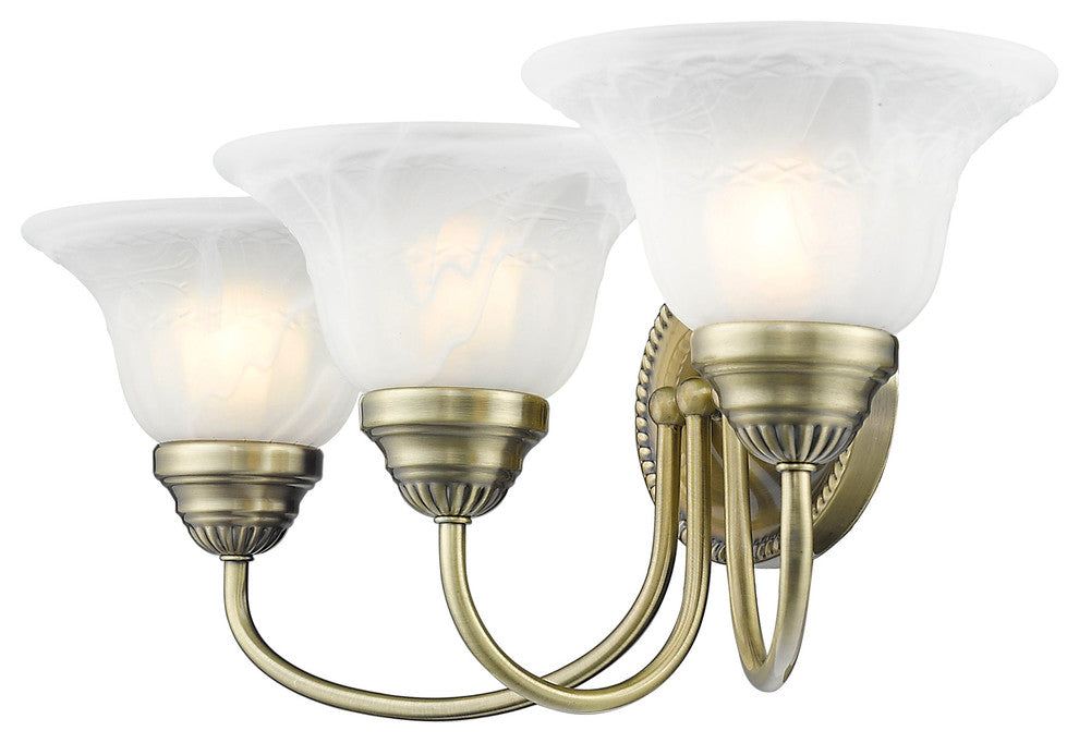 Edgemont Bath Light, Antique Brass
