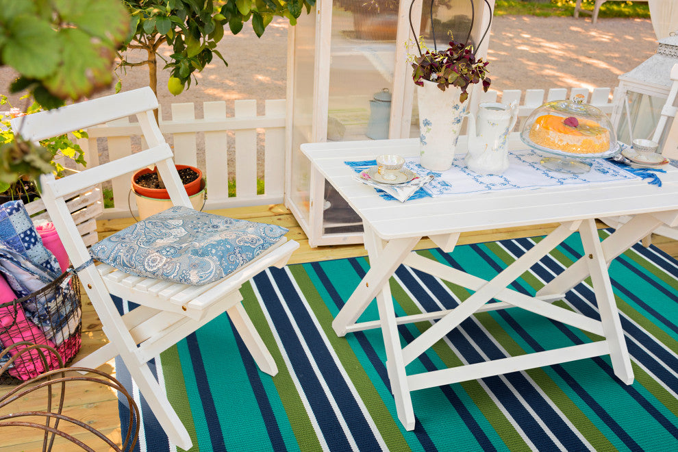 Voavah Teal 2' x 8' Runner