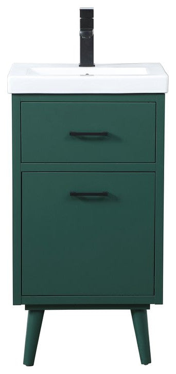Beatrice 18" Bathroom Vanity, Green