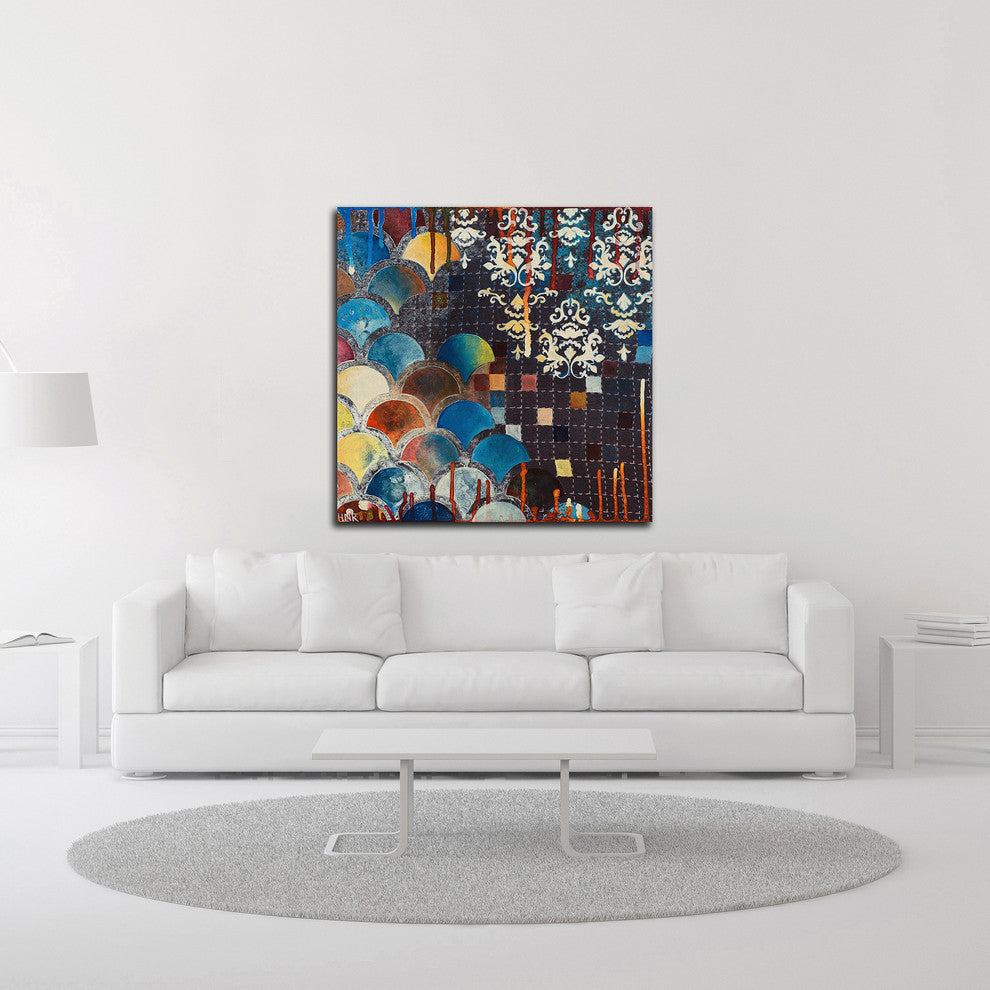 Gingko by Heather Noel Robinson, Print on Canvas, 24"x24"