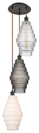 Innovations 113B-3P-OB-G670-MU 3 Light Multi-Pendant, Oil Rubbed Bronze