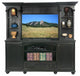 American Premiere 80" Entertainment Console, Concord Cherry, With Hutch