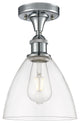 Innovations 516-1C-PC-GBD-752 1 Light Semi-Flush Mount, Polished Chrome