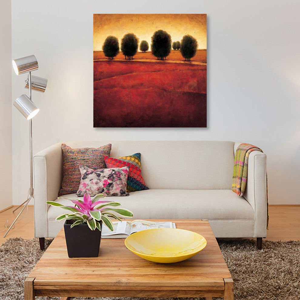 "Incandescence" by Gregory Williams, Canvas Print, 26"x26"