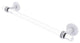 Clearview 18" Towel Bar with Dotted Accents, Matte White